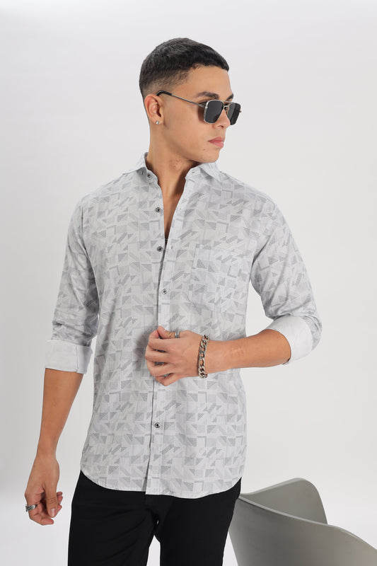 Graphite Lines Shirt by ELLARISH