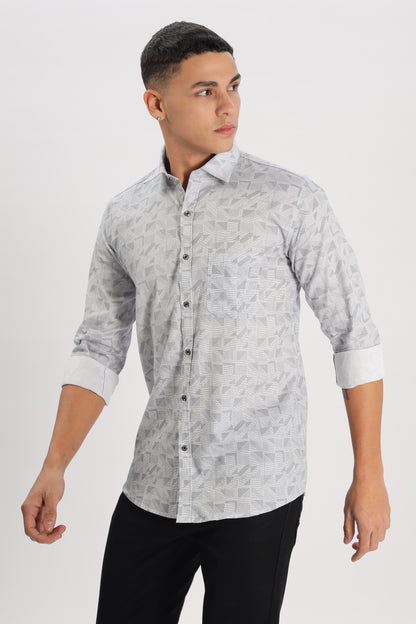 Graphite Lines Shirt by ELLARISH