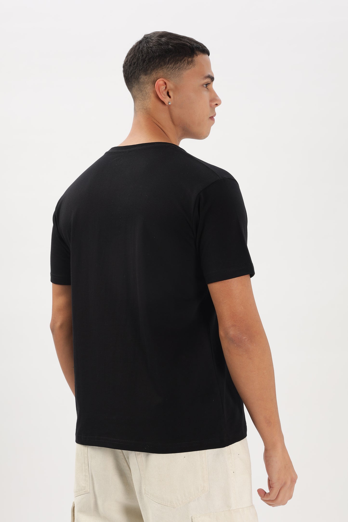 Black Classic T-shirt By ELLARISH