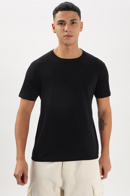 Black Classic T-shirt By ELLARISH