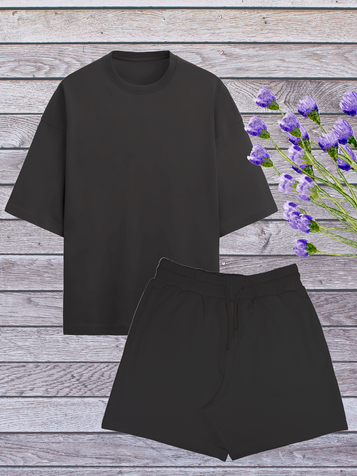 Black - Heavy Weight Co-Ord Set