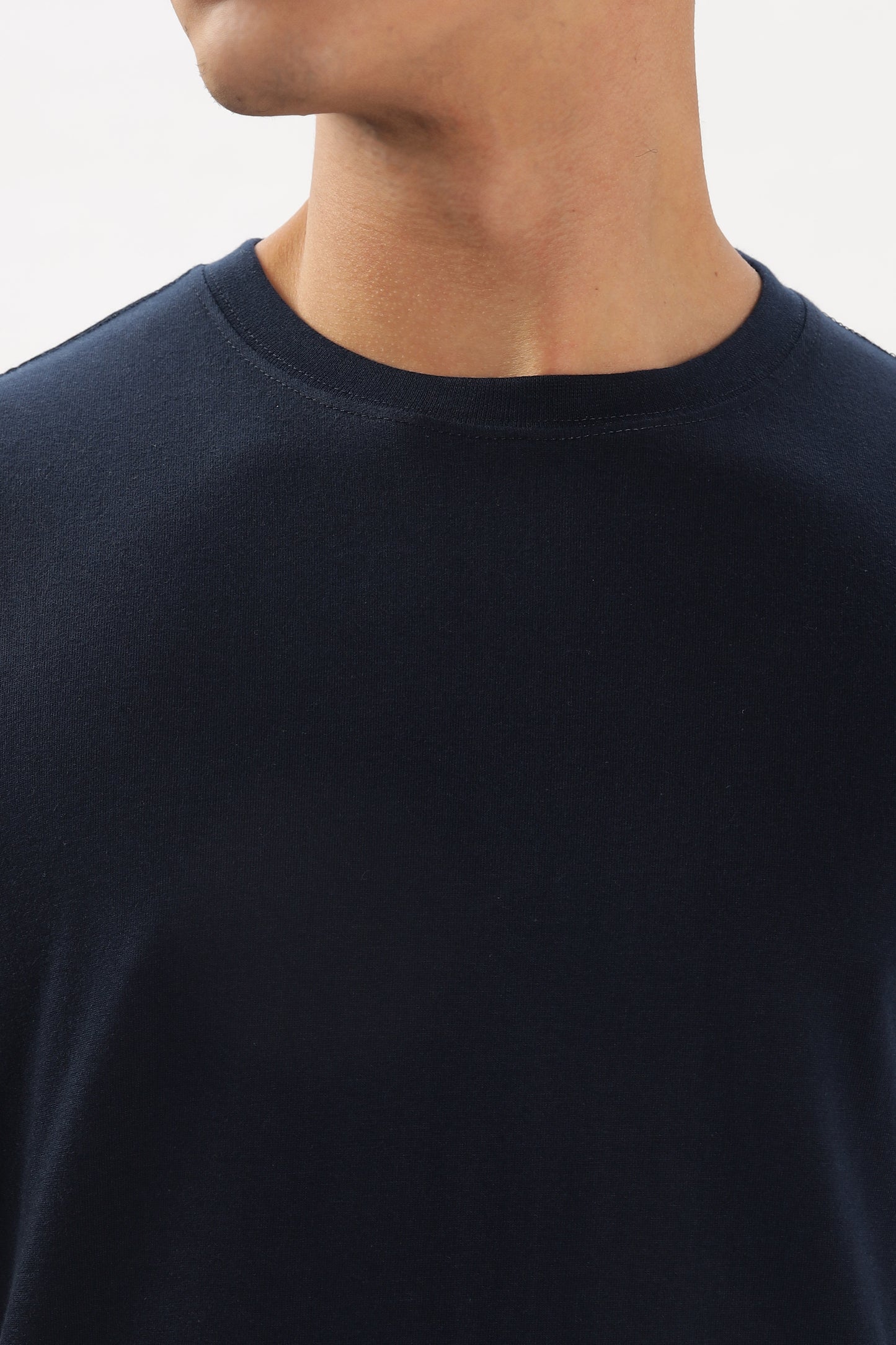 Navy Blue Classic T-shirt By ELLARISH