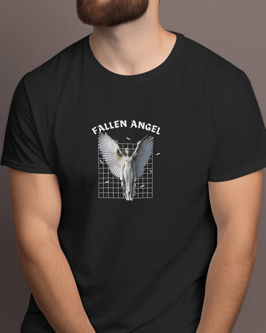 Fallen Angel Printed T-Shirt By ELLARISH