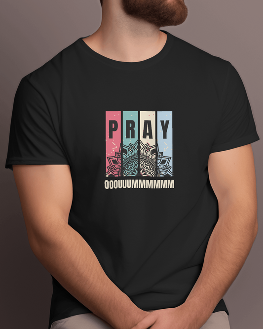 Pray Printed T-Shirt By ELLARISH